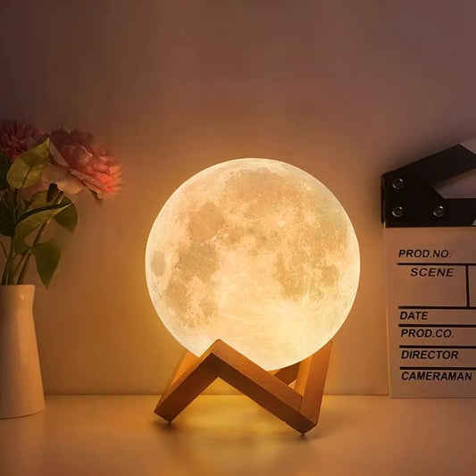 Lampara Led Luna 3d